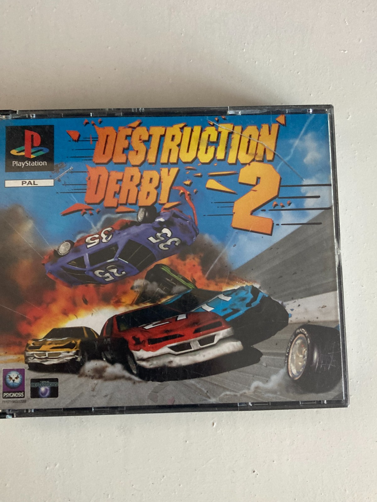 Destruction Derby 2 (Sony PlayStation 1, 1996) - big box