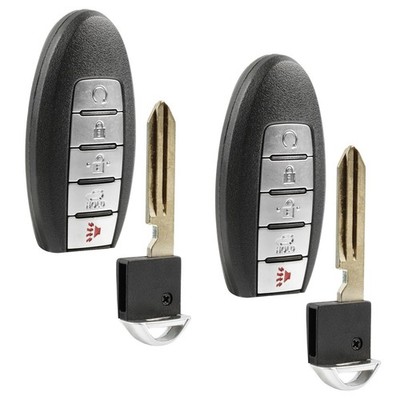2X USARemote Keyless Entry Remote Car Key Fob Replacement Control for 2019 - Two