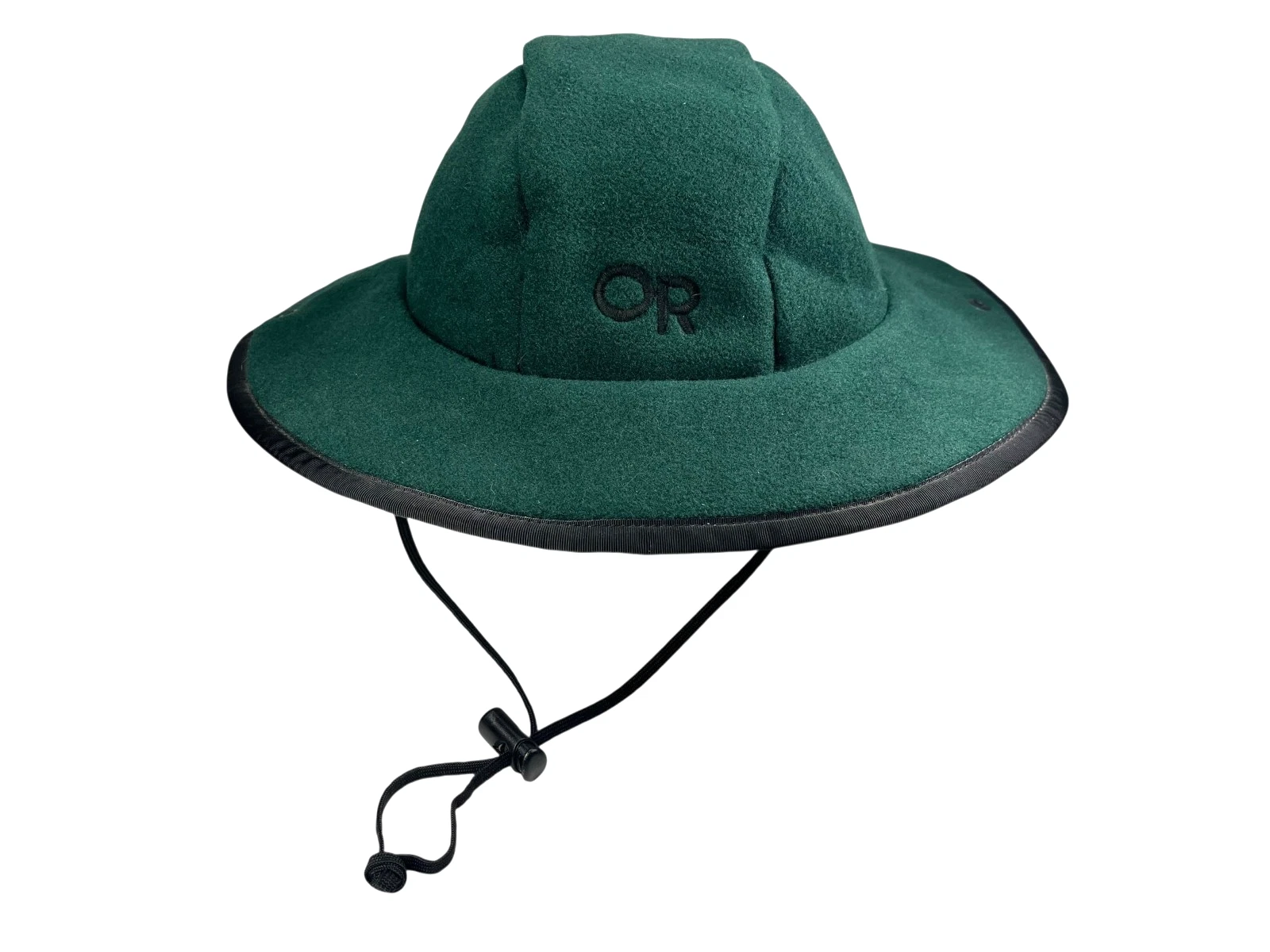 OUTDOOR RESEARCH OR Green Fleece WINDSTOPPER WINTER HAT Hike Ski Ear-Flap M/L