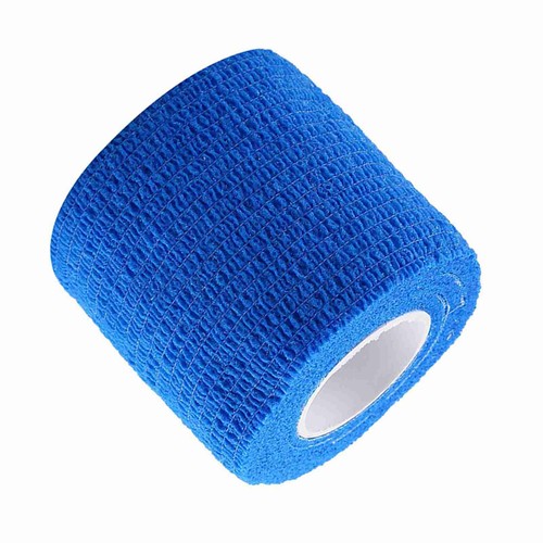 (Blue)5 Rolls Waterproof Self Adhesive Bandage Tape Finger Joints Wrap Care FA - Bild 8 von 22