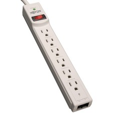 6-Outlet Telco 790J Surge Protector Power Strip 4-Ft Cord TLP604TEL