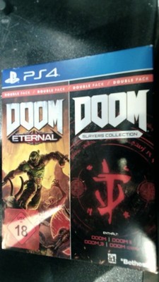 Doom Doubele Pack Doom Eternal & Doom Slayers Collection PS4 Sony Playstation 4