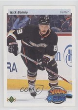 2010-11 Upper Deck Young Guns 20th Anniversary Variation Nick Bonino #202 0c3