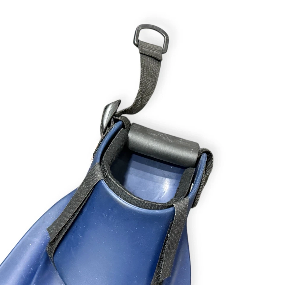 Aletas de buceo Force Fin Pro tacón abierto correa ajustable AZUL - talla M/L Foto 2 de 4