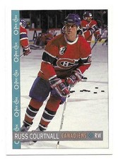 RUSS COURTNALL 1992-93 O-PEE-CHEE CARD NEAR MINT+ CONDITION