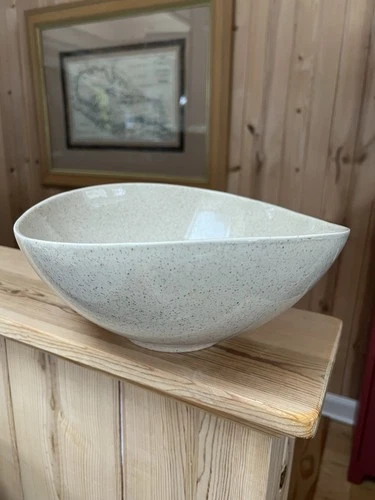 Vintage RED WING Mid-Century Speckled Serving Bowl—12” By 11” By 5” / Excellent