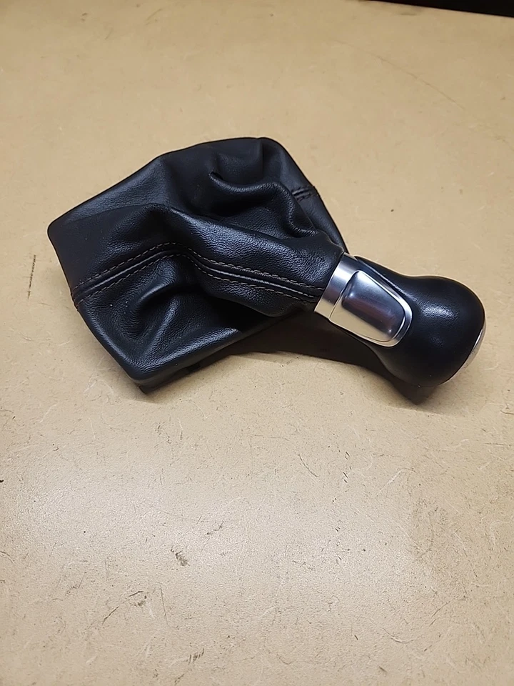 2008-2016 S4 S5 AUDI BOTÃO DE MUDANÇA MANUAL E BOTA COSTURA PONTO VERMELHO 6MT - Imagem 2 de 4