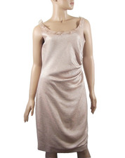 Valentino Ruffled Detail Wool Silk Shift Dress Size 10 $1845