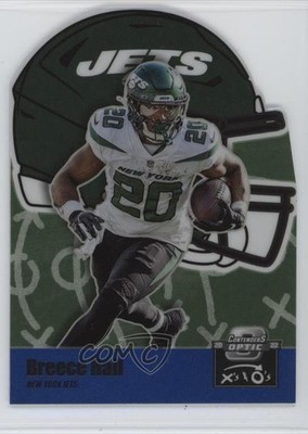 2022 Panini Contenders Optic Xs and Os Blue Prizm /99 Breece Hall Rookie RC 1lt7