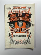 Adelphi Theatre Programme, London Laughs Starring Vera Lynn And Tony Hancock