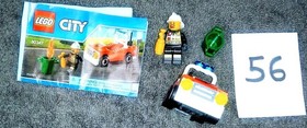 LEGO CITY: Fire Car (30347) #56 Fireman, Cars Toys for kids @ Christmas exciting
