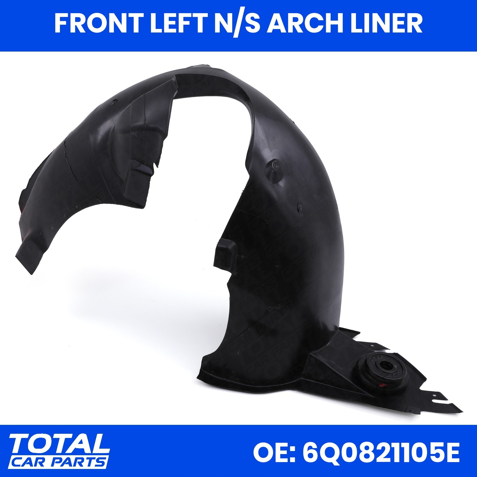 FRONT LEFT ARCH LINER NEARSIDE OEM STYLE FOR VW VOLKSWAGEN POLO MK5 2009-2017