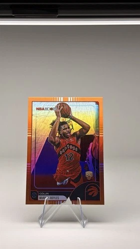 COLLIN MURRAY-BOYLES 2025-26 TOPPS NBA HOOPS BASKETBALL RC #144 ORANGE PARALLEL
