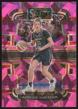 Katie Lou Samuelson #81 2024-25 Panini Select WNBA Pink Ice Prizm Indiana Fever