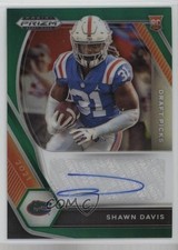 2021 Panini Prizm Draft Picks Green Shawn Davis #DPA-SDA Auto 0u1o