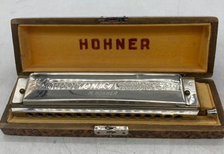 Hohner Chromonica 4 Octave Professional Harmonica With Original Case KEY C