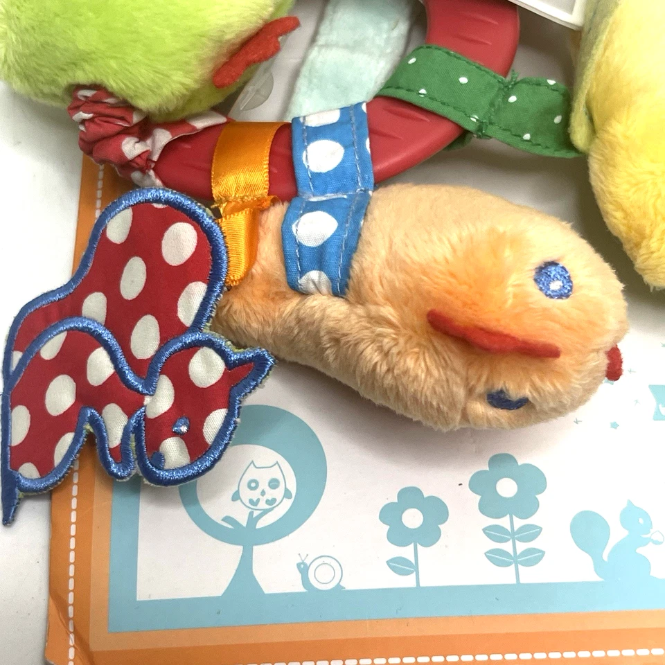 Kaloo Color Baby Activity Jurjar Crib Stoller Toys Rattle Squeak Age 0+ - Image 3 of 4