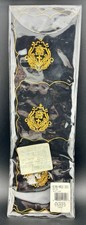 Vintage Neiman Marcus Black Cocktail Napkins Set Of 6 NIP