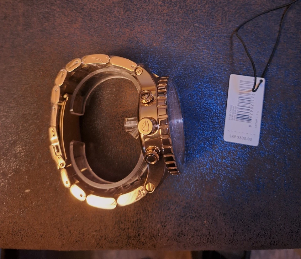 Кварцевые мужские часы с хронографом NIXON 51-30 розовое золото нержавеющая сталь A083-897 51 мм (X-LG) - Изображение 3 из 4