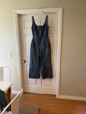 We The Free Women  s Jean Overalls Sz L. SEE PICTURES. BOX33