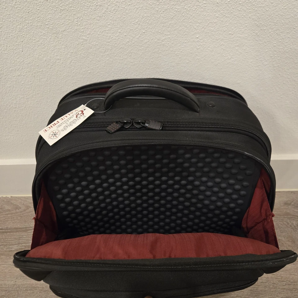 Samsonite Xenón Spinner Oficina Móvil Negro/Rojo 38442-1073 [17 X 14 X 7.5] Foto 3 de 4