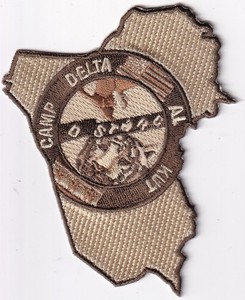 Camp Delta Al Kut patch US Marine Corps Iraq patch USMC