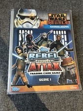 Star Wars Rebel Attax Serie 1, Sammelmappe + 7 limitierte Editionen