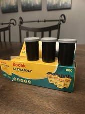 Lot Of 3 Kodak Film Ultra Max Zoom 800 Exp.-expired 2010