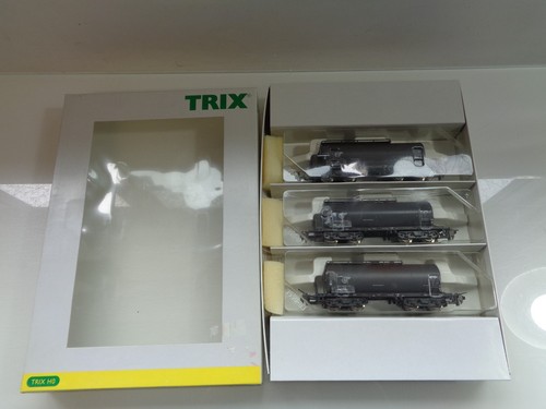 Trix H0 23808 Juego de vagones vagones cisterna en EMBALAJE ORIGINAL KS966 | Condition: Gebraucht