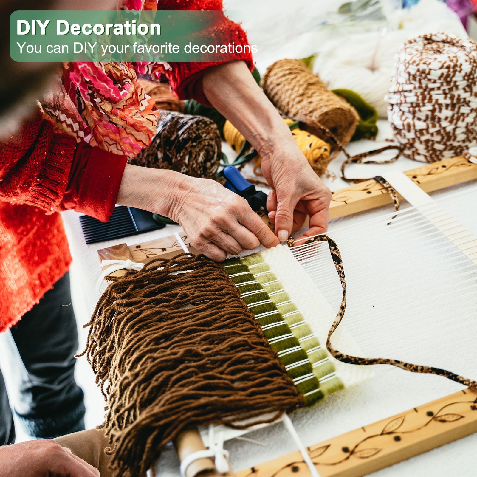 Chainette Fringe Trim, 5 Yards of 4" Polyester Braid Tassel [Mica]