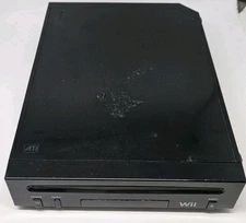 Nintendo Wii Console Only RVL-101 Black Tested- Read and Review Photos