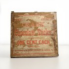 Hershey Chocolate - Ozark Chocolate Sticks Wooden Box - LID DETACHED — photo 1