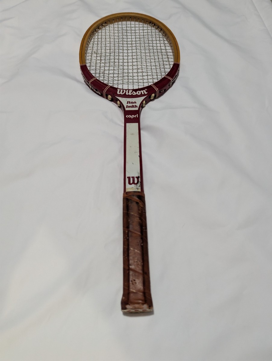 Wilson Stan Smith Capri ヴィンテージラケット VINTAGE Wilson Stan Smith Capri Wood Tennis Racket RARE. SEE