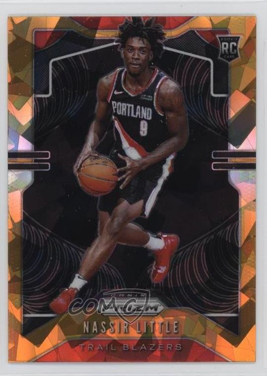 2019-20 Panini Prizm Rookie Orange Ice Prizm Nassir Little #269 0y59