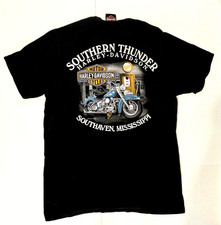 HARLEY DAVIDSON SOUTHERN THUNDER Southaven MS T-SHIRT Men's L