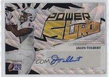 2022 Leaf Pro Set Metal Power Surge Silver Wave 16/40 Jalen Tolbert Auto 0i1b