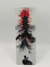 Crimson Pagoda Warrior Bookmark