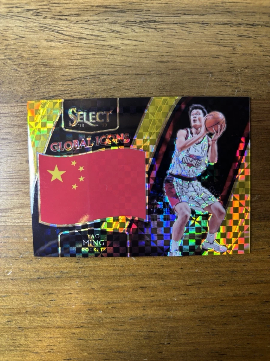 Panini Yao Ming Basketball Serial Numbered Sports Trading Cards