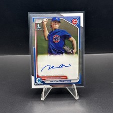 2024 Bowman Baseball Chrome Mason McGwire Auto #CPA-MM 1st Prospect Chicago Cubs