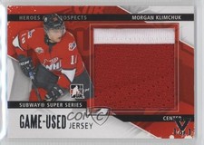 2013-14 ITG Heroes and Prospects Silver Jersey Vault 1/1 Morgan Klimchuk 2a8