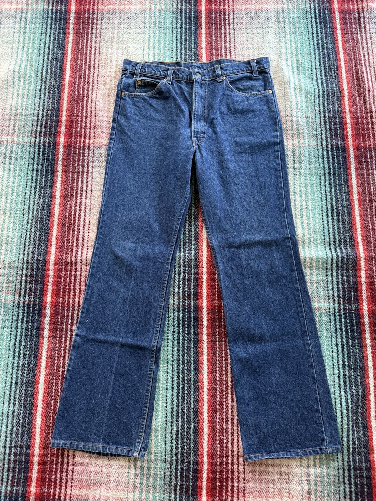 Vintage Levi's Orange Tab 517 Bootcut Jeans 36x32(35x… - Gem