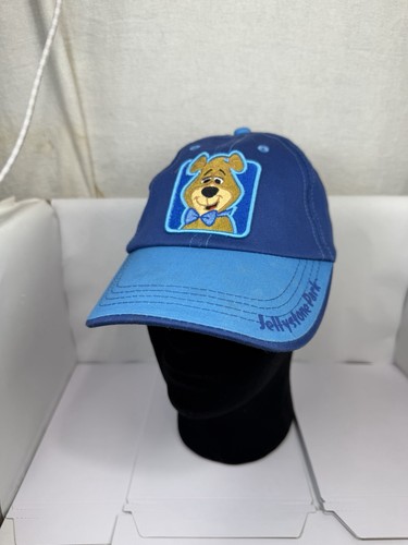 Vtg Yogi Bear Cartoon Boo Boo Hat Adjustable Snapback 1995 Warner Bros.