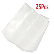 25 Pages 225 Pockets Card Sleeves Binder Album Holder Sheets For Pokemon ss