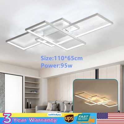 Modern LED Ceiling Light Flush Mount Kitchen Bedroom Down Lighting Fixture Lamp