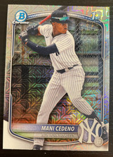 2025 Bowman Chrome MEGA BOX Pick Your Card Mojo Laser Refractor FREE SHIPPING