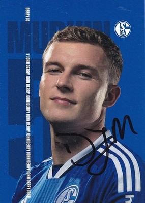 Derry John MURKIN - England, FC Schalke 04 2023/24, Original-Autogramm!