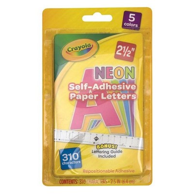 Pacon Self-Adhesive Paper Letters (p1647cra)