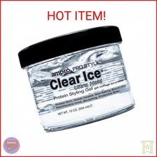 AmPro Pro Styl Clear Ice Styling Gel - Protects and Strengthens Your Strands - N