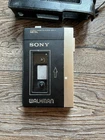 Vintage Sony Walkman WM-3 Cassette Player & Case - For Parts