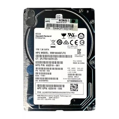 HP MM1000GFJTE 1TB Midline SATA 6G 7.2K SFF Festplatte ST1000NX0423